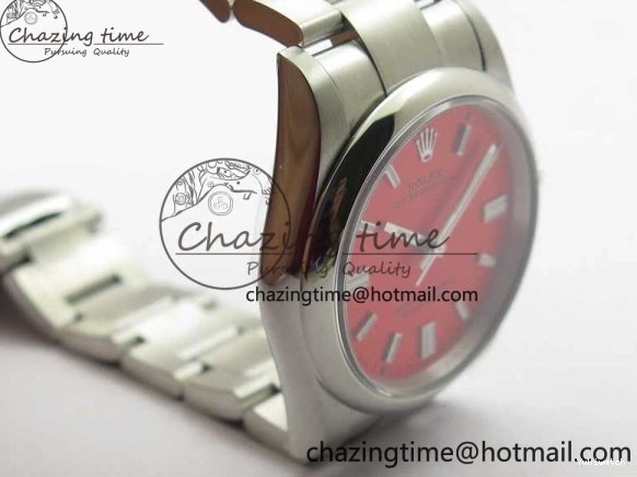 Perpetual 126000 36mm Dial BP SS Bracelet Red on Edition Oyster Best 0217